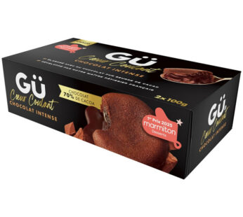 GÜ – Coeur fondant au chocolat 2 x 100g