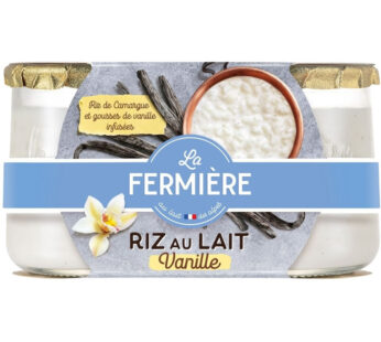 La Fermière – Riz au lait à la vanille 2x160g