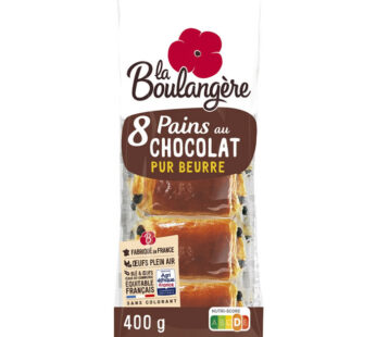 La Boulangère – Pains au chocolat pur beurre 400 g