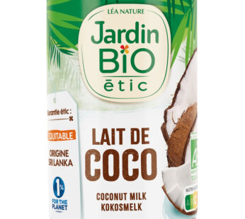 JARDIN BIO Étic – Lait de coco bio