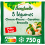 BONDUELLE - Choux fleurs, carottes et brocolis précuit vapeur 750g