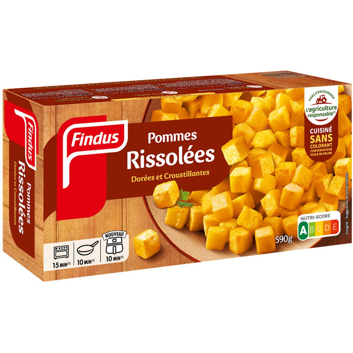 FINDUS - Pommes de terre rissolées 590g