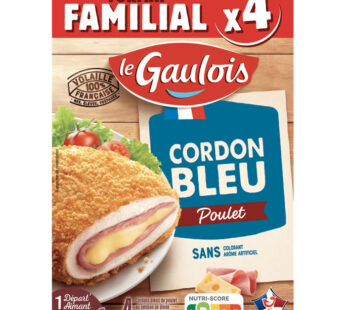 LE GAULOIS – Cordons bleus de poulet 400g