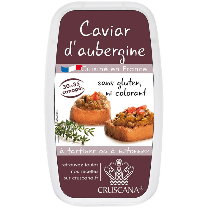 CRUSCANA - Caviar d'aubergines 150g