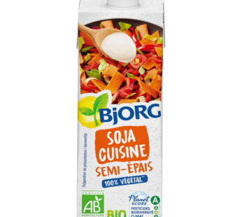 BJORG – Soja cuisine semi-épaisse bio (Petit Format)