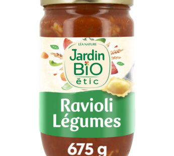 JARDIN BIO Étic – Ravioli aux légumes bio