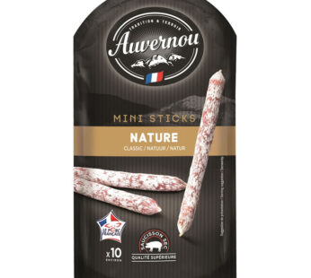 AUVERNOU – Mini saucissons secs natures 100g
