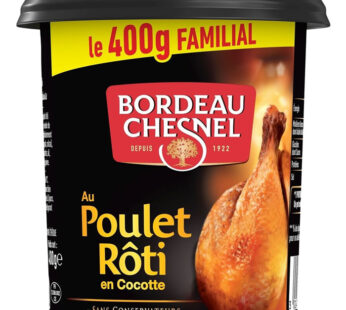 BORDEAU CHESNEL – Rillette de poulet rôti en cocotte Grand Format 400g
