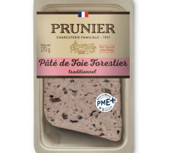 MAISON PRUNIER – Pâté de foie forestier traditionnel 170g
