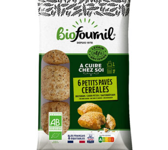 BIOFOURNIL – Petits pavés précuits aux céréales bio 360 g