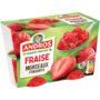ANDROS - Dessert fraise 4 x 100g