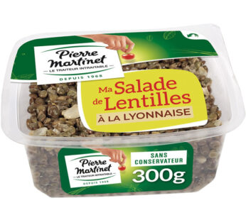 PIERRE MARTINET – Salade de lentille à la lyonnaise 300g