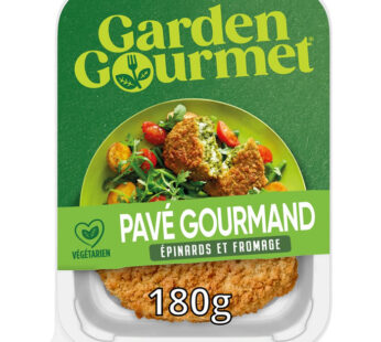 Garden Gourmet – Pavé gourmand épinards et fromage 2x90g