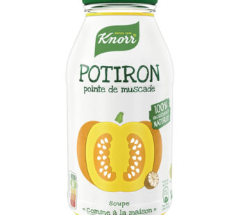 Knorr – Soupe de potiron et pointe de muscade 45cl