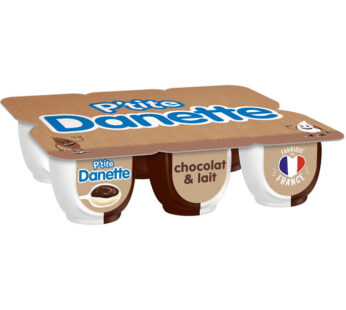 DANETTE – Crème dessert au chocolat et lait 6 x 70g