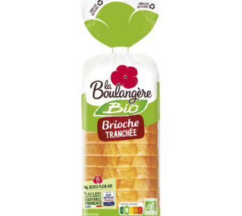 LA BOULANGERE – Brioche tranchée bio 400 g
