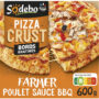 SODEBO Crust - Pizza farmer poulet sauce barbecue 600g
