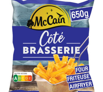 MC CAIN Côté Brasserie – Frites incurvées 650g
