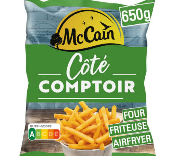 MC CAIN Côté Comptoir – Frites fines et croustillantes 650g