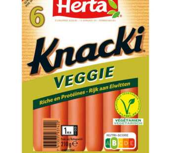 HERTA Knacki – Saucisses végétales Petit Format