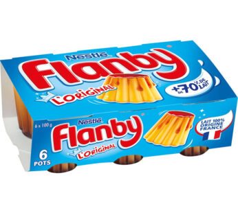 Flanby – Flans nappés au Caramel 6x100g