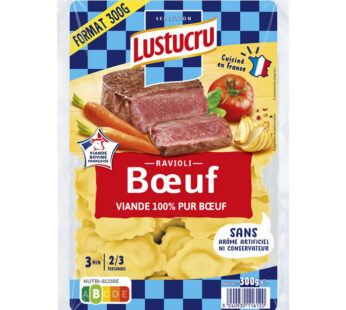 LUSTUCRU – Raviolis au Boeuf 300g