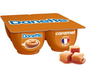 DANETTE – Crème dessert au caramel 4 x 125g