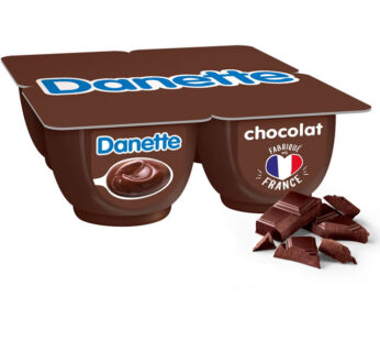 DANETTE – Crème dessert au chocolat 4 x 125g