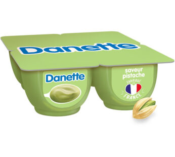 DANETTE – Crème dessert à la pistache 4 x 125g