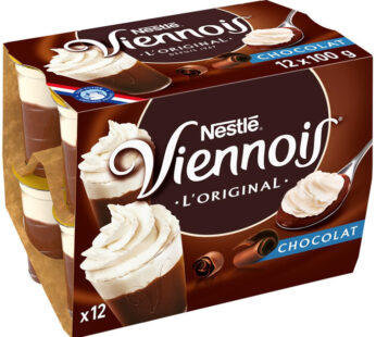 Nestlé Le Viennois – Dessert au chocolat 12x100g