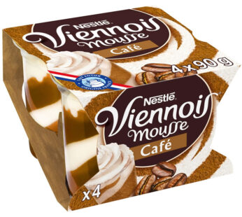 Nestlé Le Viennois – Mousse au café 4x90g