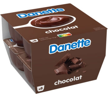 DANETTE – Crème dessert au chocolat 8 x 125g