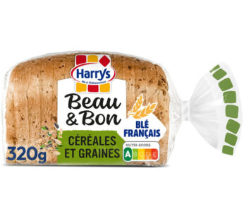 Harrys Beau & Bon – Pain de mie aux céréales 320g