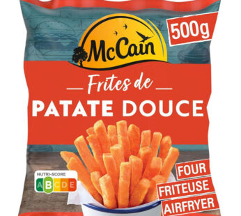 MC CAIN – Frite patate douce 500g
