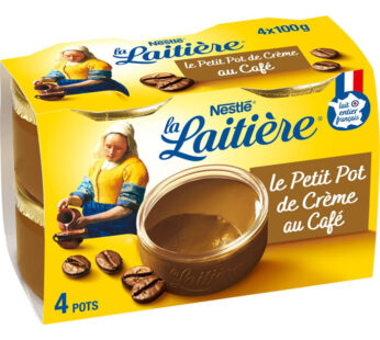 La Laitière – Crème dessert au café 4x100g