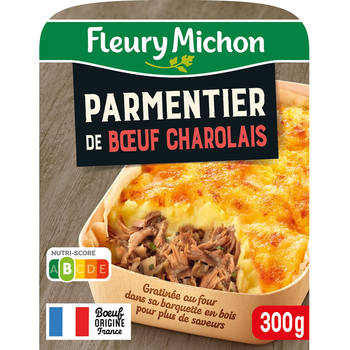 FLEURY MICHON - Parmentier de boeuf charolais 300g