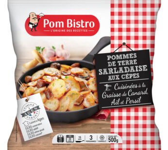 POM BISTRO – Pommes de terre sarladaise aux cèpes 500g