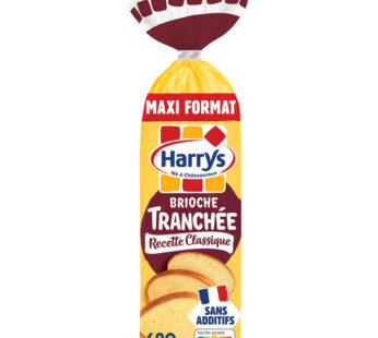 HARRYS – Brioche tranchée nature 680 g