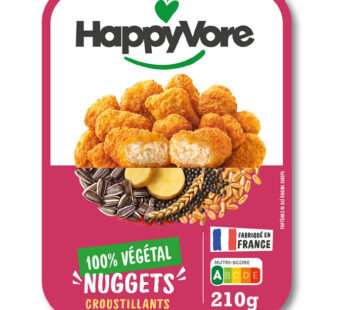 HAPPYVORE – Nuggets végétaux 210g