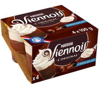 Nestlé Le Viennois – Dessert au chocolat 4x100g