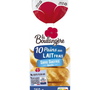La Boulangère – Pain au lait sans sucres ajoutés 350g