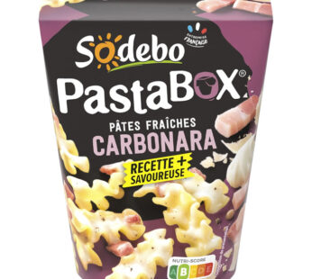 SODEBO – Fusilli à la carbonara 330g