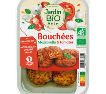 Jardin Bio Étic – Bouchées de riz à la tomate et mozzarella bio 180g