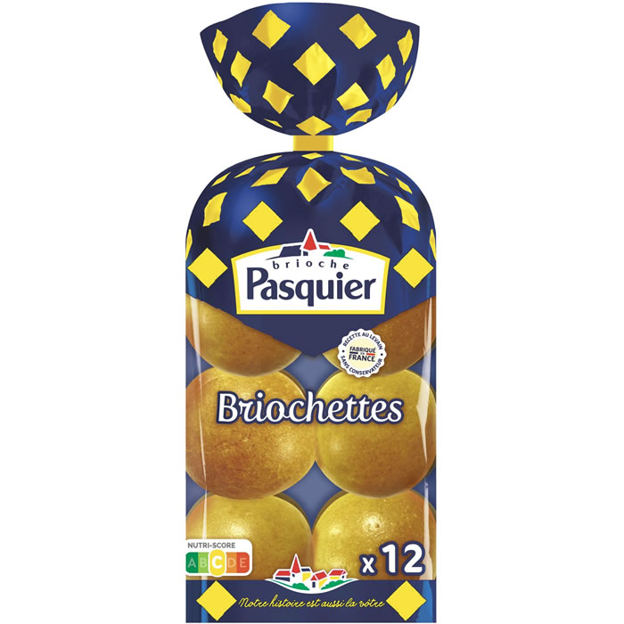 PASQUIER - Mini brioches 480 g