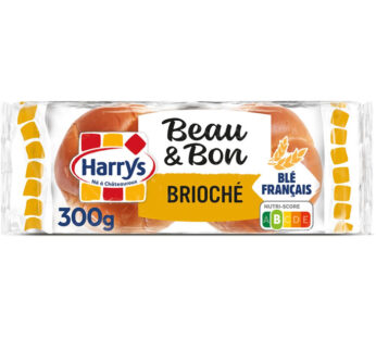 HARRYS Le Brioché – Pains hamburgers nature 300 g
