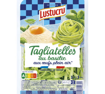 LUSTUCRU – Tagliatelles au basilic 300g