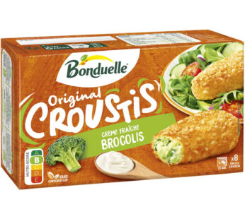 BONDUELLE Croustis – Bouchées panées de brocolis et crèmes 305g