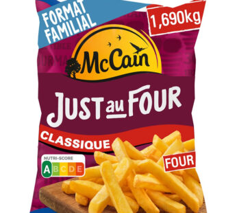 MC CAIN Just au Four – Frites classiques 1,69kg