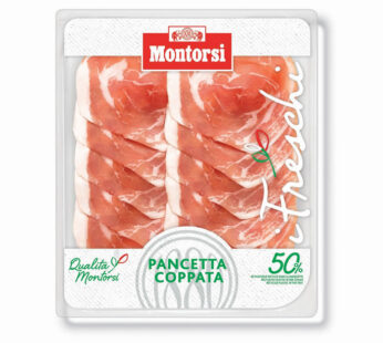 MONTORSI I Freschi – Pancetta Coppata en tranche 100g