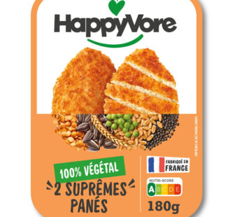 HAPPYVORE – Panée végétal 180g